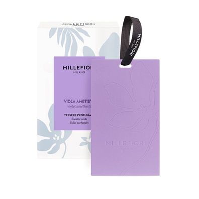 Millefiori Viola Ametista Duftkarten 3 Stück