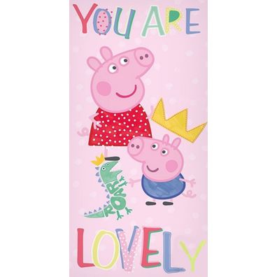 Peppa Pig Badetuch You Are Lovely 70x140 cm