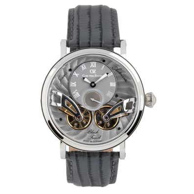 Carl von Zeyten Herren Uhr CVZ0017SGYS Black Forest Automatik Lim. Edition Leder