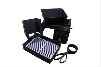 Powermatic 5 PM5, M5 Plus Set Tisch+Schublade Trichter Auffangschale Greifer