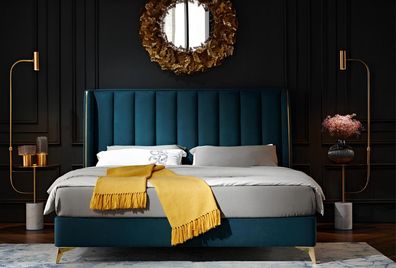 Schlafzimmer Set Design Modern Luxus Schlafzimmer Bett 2x Nachttisch 3tlg. Neu