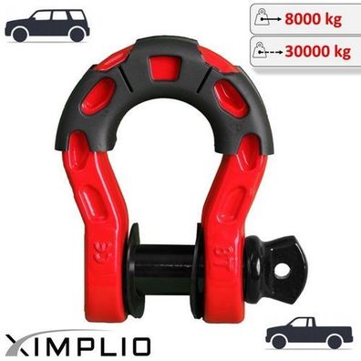 3/4 Zoll Heavy Duty Robuster Schäkel 30t Bruchlast für CF Moto C Force 520 Long