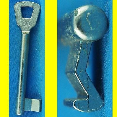 Weissensee Buntbartschlüssel System Pegau LANG - Profil 320