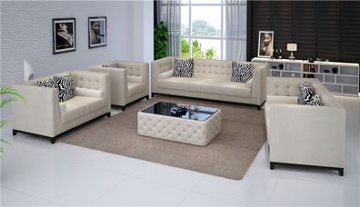 Sofa Sets 3 + 2 Seater Design Upholstery Couches Leather Relax Modern New Living