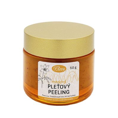Pleva Körperpeeling mit Honig und Salz 50 g