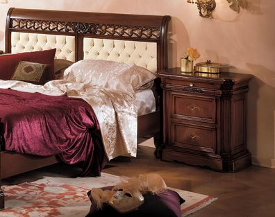 Nachttisch Beistelltisch Tisch Holz Tische Schlafzimmer Möbel Sideboard Braun