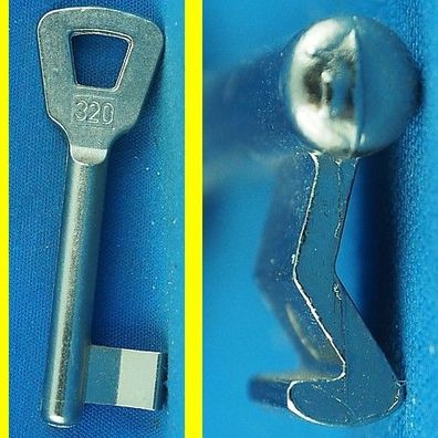 Weissensee Buntbartschlüssel System Pegau Kurz - Profil 320