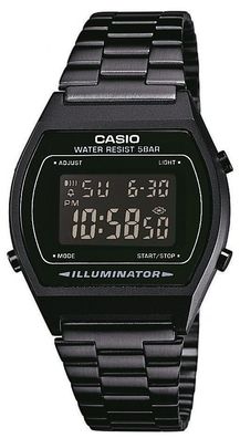 Casio Collection Retro Uhr B640WB-1BEF Armbanduhr schwarz Neu
