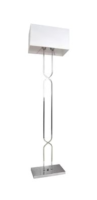 Standlampe Stehlampe Stand Leuchten Lampen Lampe Weiß Modern Metall