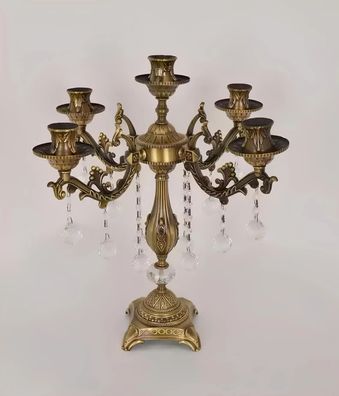 Tischlampe Crystal Luxus Nachttischlampe Wohnzimmer neu gold Modern