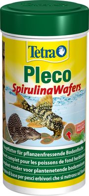 Tetra Pleco Spirulina Wafer 250ml Welsfutter