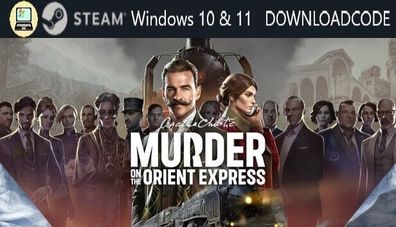 NEU Computer Spiel Agatha Christie Mord im Orient Express für Windows STEAM Key