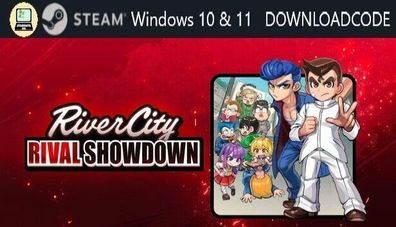 NEU PC Computer Spiel River City Rival Showdown für Windows 10 11 STEAM Download