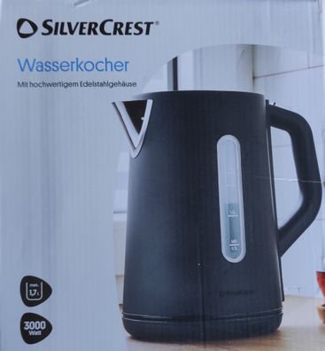 SILVERCREST® Wasserkocher »SWKS 3000 I3« mit Kalkfilter schwarz oder gold
