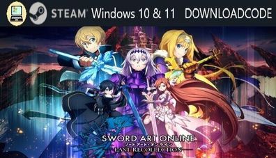 NEU PC Computer Spiel Sword Art Online Last Recollection für Windows 10 11 STEAM