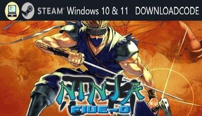 NEU PC Computer Spiel Ninja Five O für Windows 10 11 STEAM Downloadcode Game Key