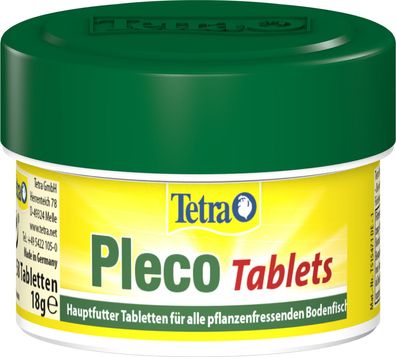 Tetra Pleco Tablets 58 Tbl. Futter für Welse