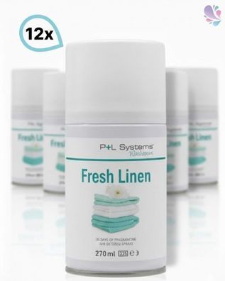 Raumduft, Raumerfrischer, 12 Duftdosen à 270ml, Wohlfühlaroma in unterschiedlichen Du