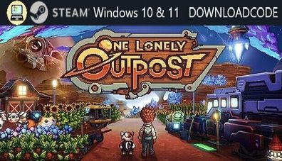 NEU PC Computer Spiel One Lonely Outpost für Windows 10 11 STEAM Download Code