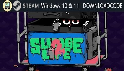 NEU PC Computer Spiel Sludge Life 2 für Windows 10 11 STEAM Download Code Key