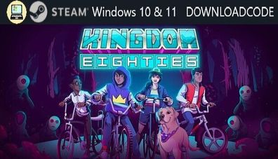 NEU PC Computer Spiel Kingdom Eighties für Windows 10 11 STEAM Download Code Key