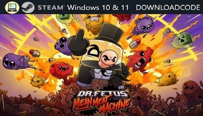 NEU PC Computer Spiel Dr Fetus Mean Meat Machine für Windows 10 11 STEAM Code