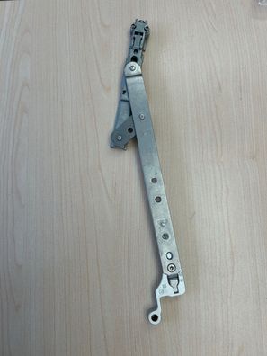 Hueck Lenker Schere Drehkipp 300 komplett rechts Nr. 91225402 silberfarbig