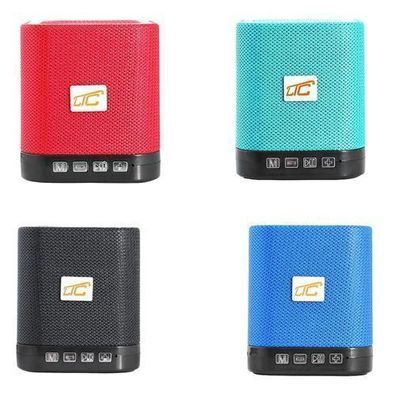 Kabelloser Tragbarer Bluetooth Lautsprecher AUX MicroSD UKW-Radio 3W