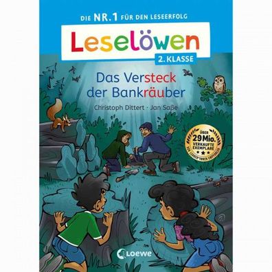 Loewe Leselöwen 2. Klasse - Das Versteck der Bankräuber