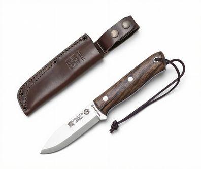 Joker Nordico Walnussholz CN115 Messer für Bushcraft und Survival