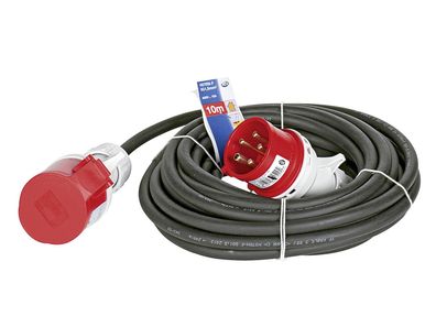 REV RITTER CEE-Verlängerungskabel 16A 10m schwarz H07RN