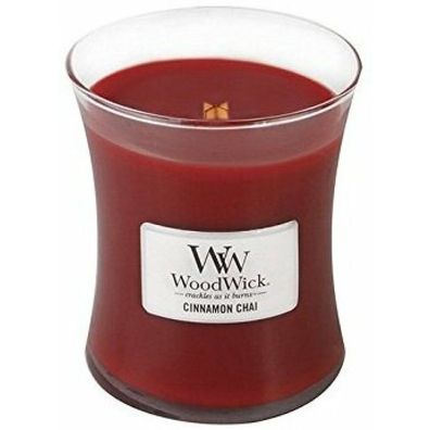 WoodWick Zimt Chai Duftkerze 85 g