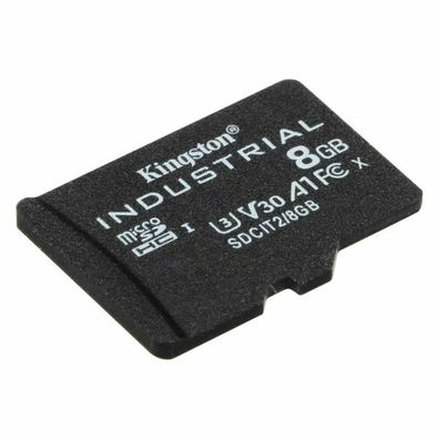 Industrial 8 GB microSDHC (schwarz, UHS-I U3, Class 10, V30, A1)