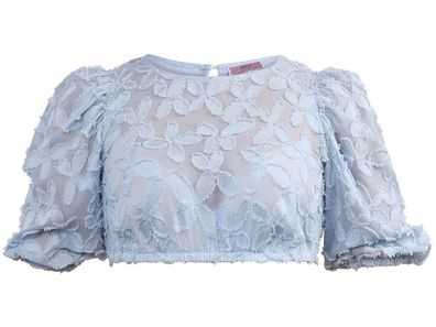 Dirndlbluse Karlstein hellblau