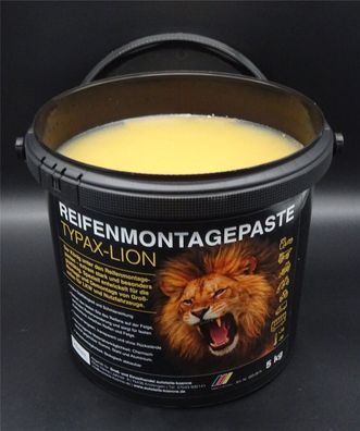 5Kg Original TYPAX-LION Reifen Montagepaste Montagefett Montierpaste Bagger