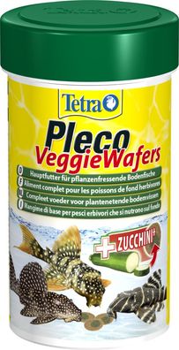 Tetra Pleco Veggie Wafers 100ml Futter für Welse Welsfutter