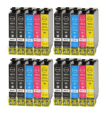 Inkpro Druckerpatronen T1811, T1812, T1813, T1814, T18 XL