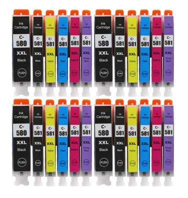 Druckerpatronen PGI-580 CLI-581 kompatibel mit Canon TS8242 TS8250 TS8251 TS8252