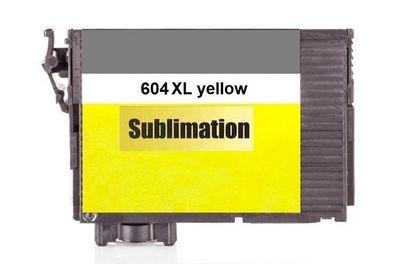 Sublimationstinte 604 XL gelb für Epson XP-2200 2205 3200 3205 4200 4205