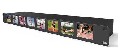 Lilliput RM-0208S 8 x 2 Zoll Monitor als Rackmount 19 Zoll
