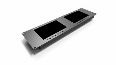 Lilliput RM-7029S Doppel 7 Zoll 4K Rackmount Monitorbrücke