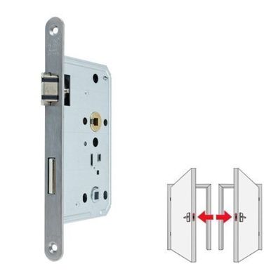 BMH Nr 300 Einsteckschloss Klasse 3 WC Flüsterfalle Badschloss Schloss