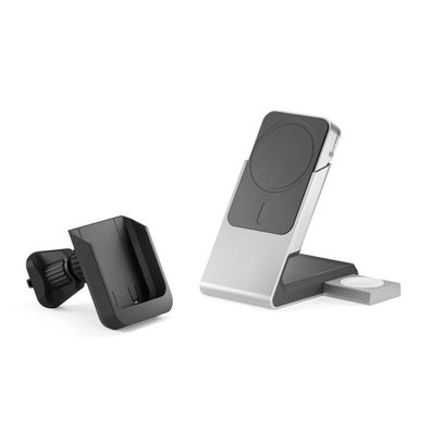 Alogic Matrix+ Wireless 3-in-1 Ladestation MagSafe+ Vent Mount