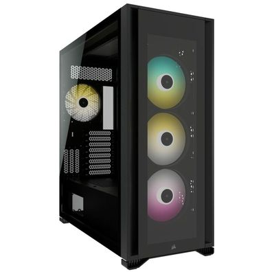 Corsair Geh iCUE 7000X RGB (Tempered Glass) Black