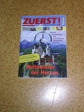 1x ZUERST Deutsches Nachrichtenmagazin JAHR 2010 Nachrichten