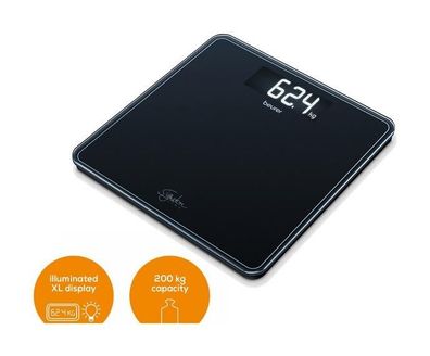 Beurer GS 400 black Glaswaage Signature XXL 200kg
