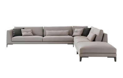 Design Sofa Ecksofa Polster Eckgarnitur Stoff Wohnlandschaft Neu Couch Couchen