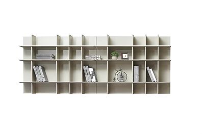 Wandregal Regal Bücherschrank Bücherregal Wohnzimmer Wand Regal Design Wohnwand