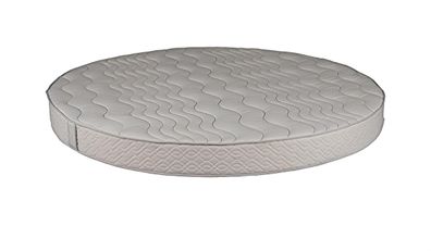 Rund Design Matratze Luxus 230x25cm Matratzen für Bett Runde Betten Textil Neu