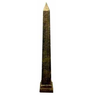 Ägypten Skulptur Obelisk Kunststoff Statue Figuren Statuen Antik Stil 55 cm Neu